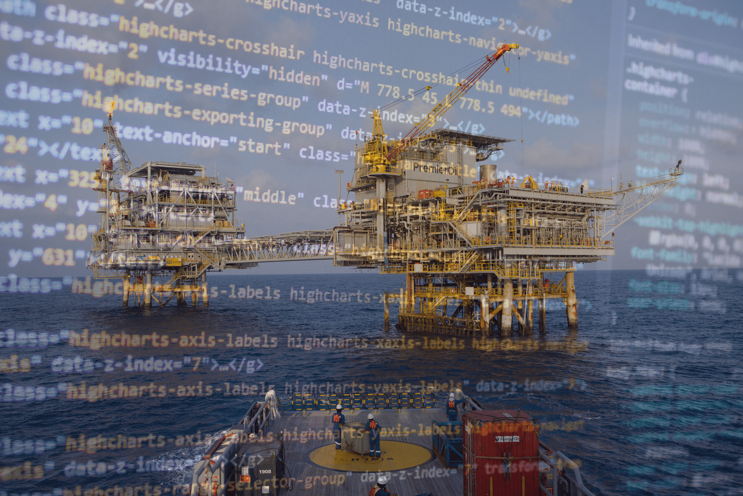 Can you text from oil rig?