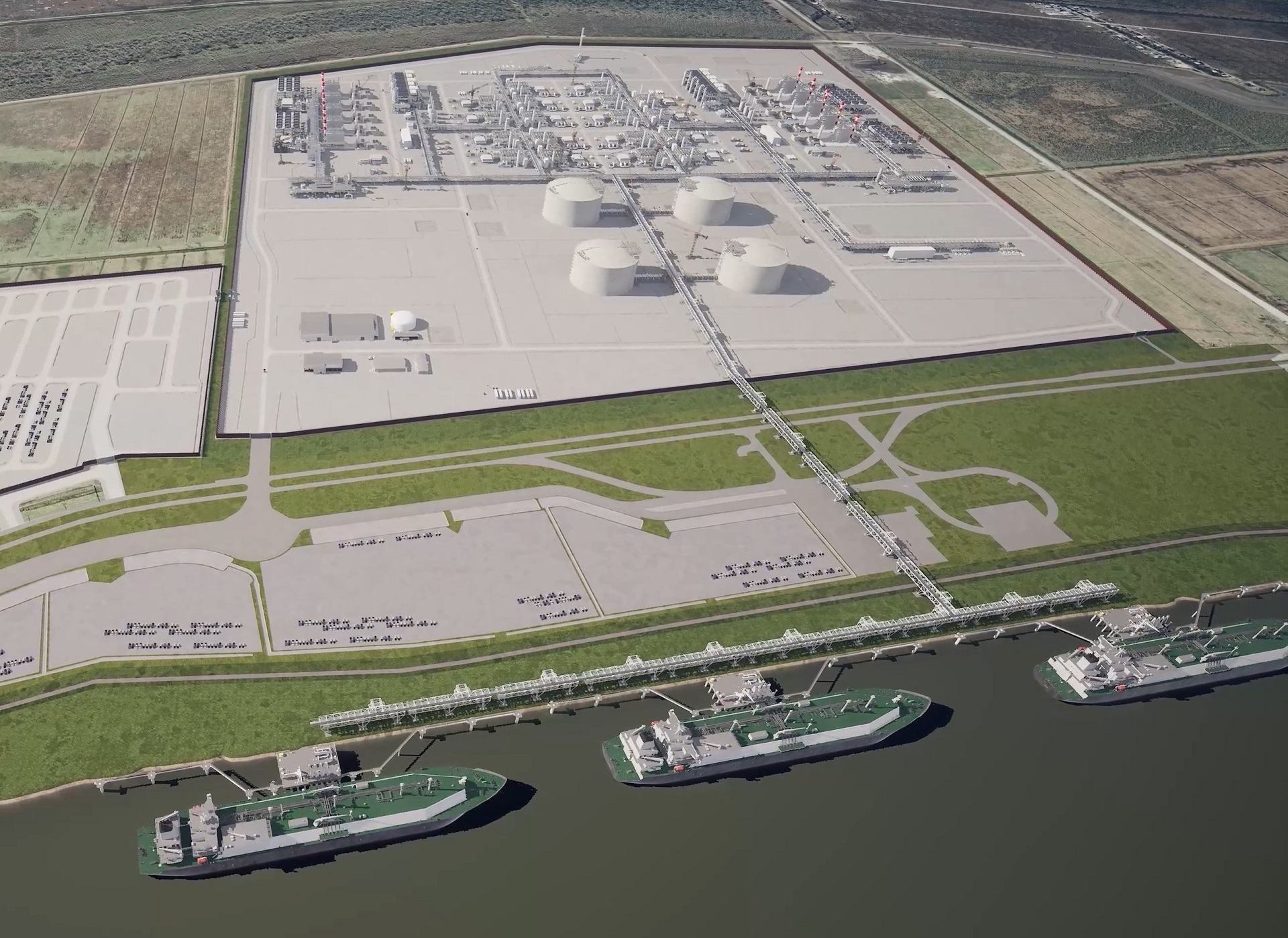 Venture Global Secures Over 13bn Funding For Lng Export Plant In Us