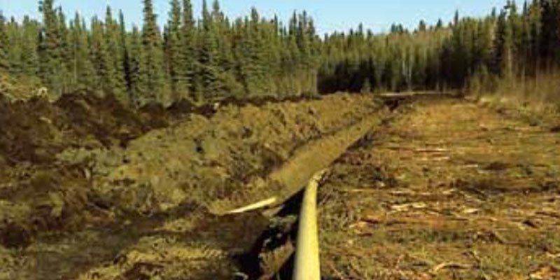 a natural gas pipeline