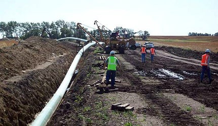 The Gulf Coast heavy crude pipeline