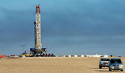 The Rumaila oil field is one of the largest oil fields in the world. It is located near Basra and about 20 miles from the Kuwaiti border in southern Iraq.