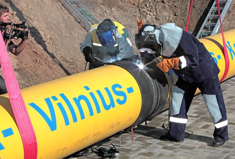 Minsk-Vilnius-Kaunas-Kaliningrad natural gas pipeline