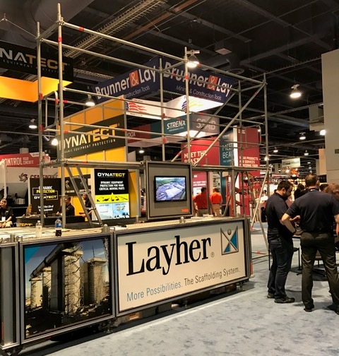 layher conexpo stall