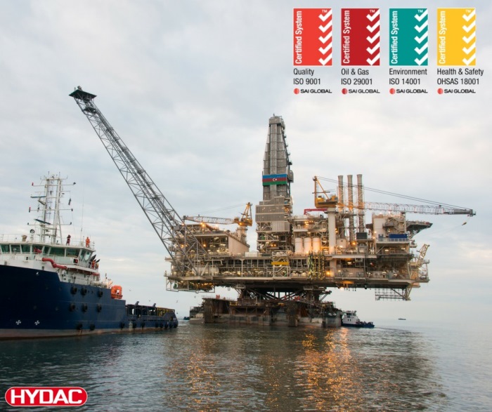 hydac offshore rig