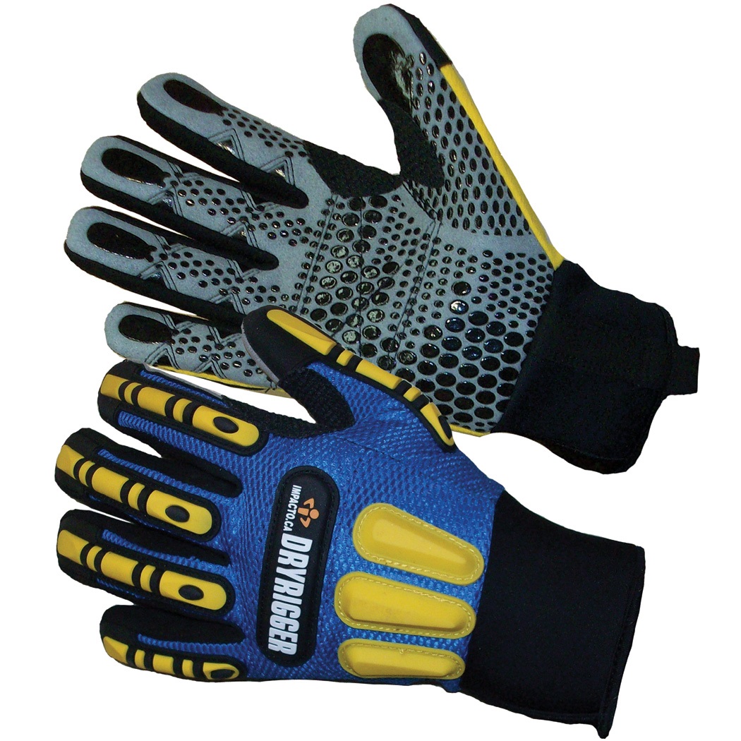 Oil and water resistant gloves 