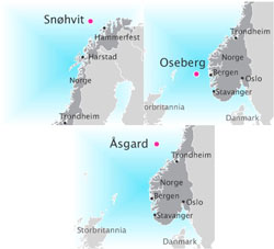 Statoil Norwegian offshore fields