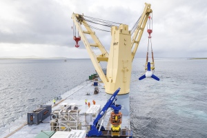 tidal turbine installation