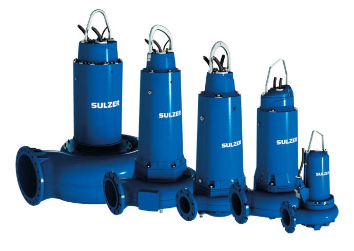 Submersible sewage pumps type ABS XFP PE2-PE6