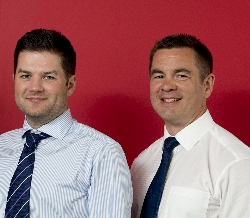 L-R Head of Pigging Paul Otway and Head of Integrity Management Grant Adam (Photo: Jee) 